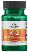 Swanson Witamina K2 100 mcg 30 kapsułek