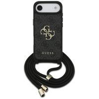Etui Guess 4G Big Logo Cord Stap Crossbody do iPhone Air czarny