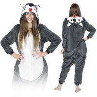 Pies husky Kigurumi Onesie dres piżama kombinezon