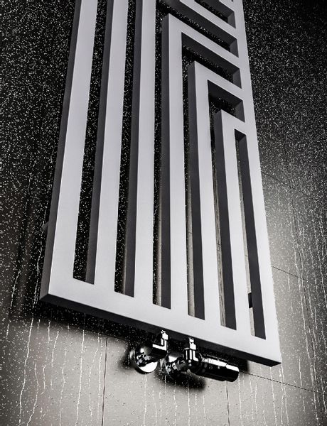 GRZEJNIK DEKORACYJNY SUN 1400/520 SREBRNY zdjęcie 6