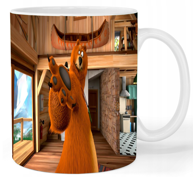 Kubek ceramiczny Grizzy i Lemingi zdjęcie 1