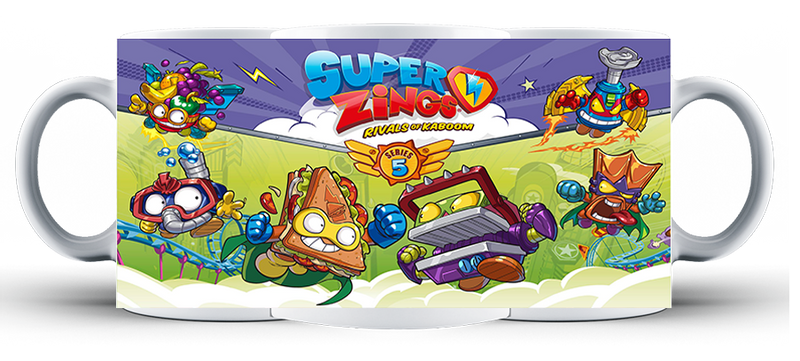 Kubek ceramiczny Super Zings 5 zdjęcie 1