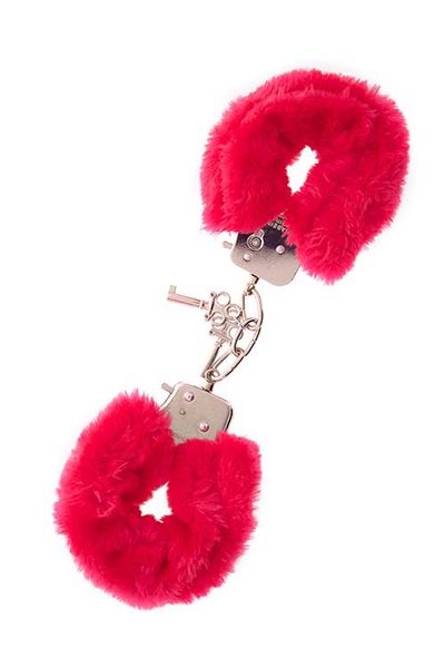 Dream Toys Handcuffs With Plush Red zdjęcie 2