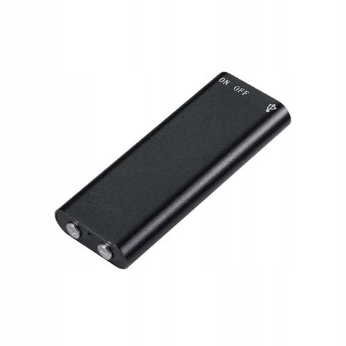 MINI DYKTAFON CYFROWY PODSŁUCH SZPIEGOWSKI MP3 na Arena.pl