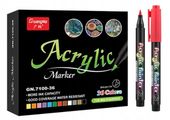 Pisaki Flamastry Mazaki AKRYLOWE 36szt (C025)