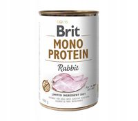 Brit Mono Protein Rabbit Mokra Karma dla Psa Królik 12x400g