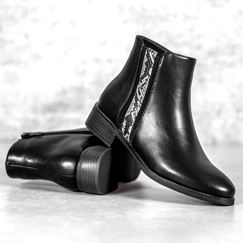 Modne Botki Snake Print r.36 na Arena.pl