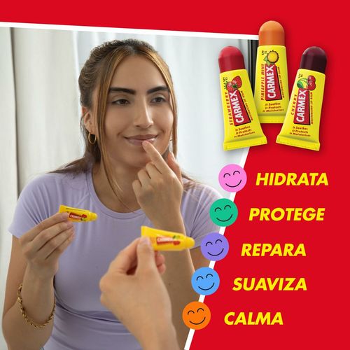 Balsam Nawilżający do Ust Carmex Triplo Przezroczysty Spf 15 Truskawka Anan na Arena.pl