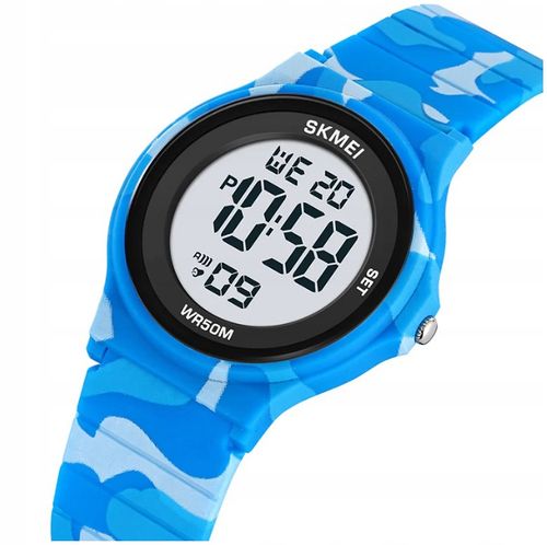 Zegarek dziecięcy SKMEI elektroniczny sportowy stoper alarm data na Arena.pl