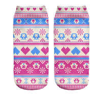 Skarpetki-stopki bawełniane fullprint ŚWIĘTA