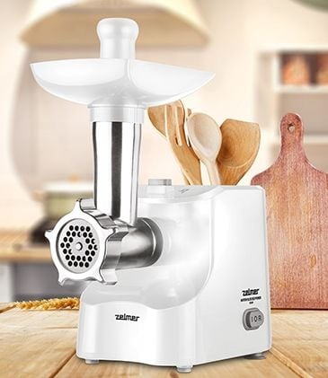 Maszynka do mielenia mięsa Zelmer ZMM1535B 1500 W biała na Arena.pl