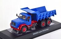 IXO MAGIRUS-DEUTZ JUPITER 6X6 Dump Truck Light grey 1:43