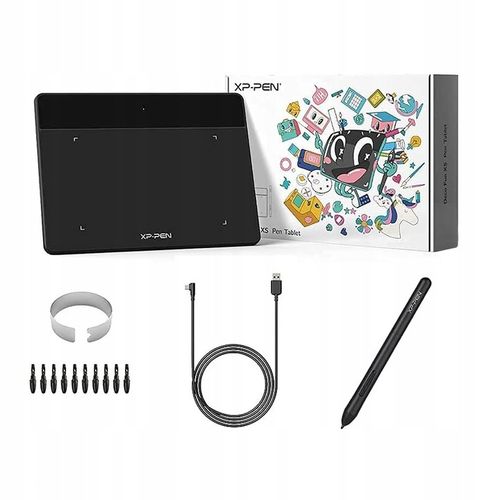 TABLET GRAFICZNY XP-PEN DECO FUN XS CZARNY 8192 ST 5080 LPI DLA GRAFIKA na Arena.pl