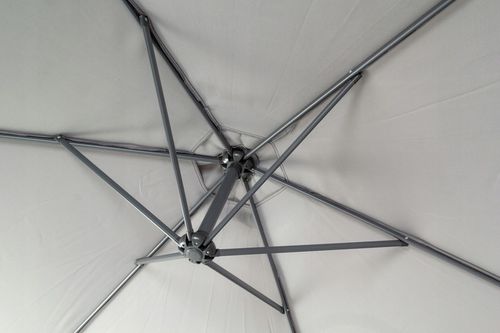 PARASOL OGRODOWY 3.5 M SKŁADANY WERONA DUŻY SZARY na Arena.pl