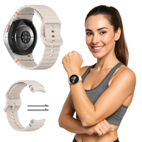 Pasek do Huawei Watch GT 2 42mm GT 3 42mm GT 3 PRO 43mm S/M/L beżowy 20mm