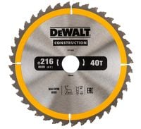 piła tarczowa do drewna 216/30mm, 40 zębów - dw dt1953-qz