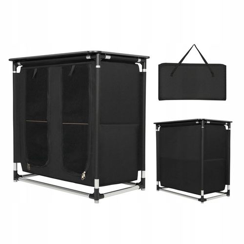 Szafka Turystyczna Kempingowa Składana Przenośna Z Blatem Wolnostojąca NILS na Arena.pl