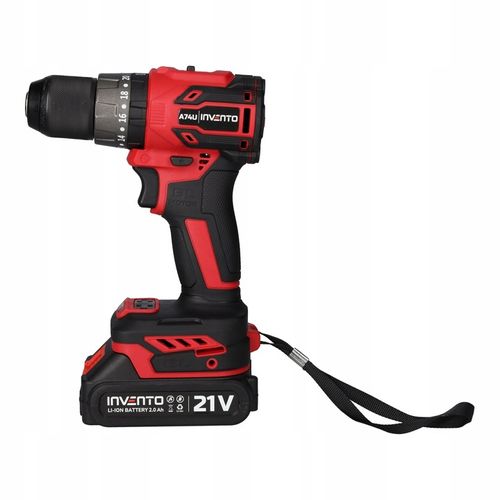 Wiertarko wkrętarka udarowa akumulatorowa 3/8 INVENTO A74U - zestaw 2Ah+4Ah na Arena.pl