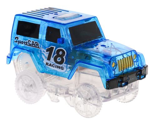 Fluorescencyjny Tor Wyścigowy Dla Dzieci 3+ Elastyczne Części 157 El. na Arena.pl