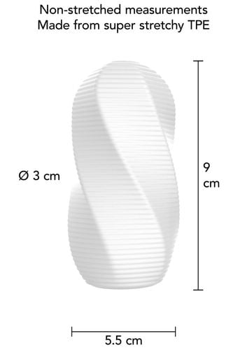 medium masturbator swirl white na Arena.pl