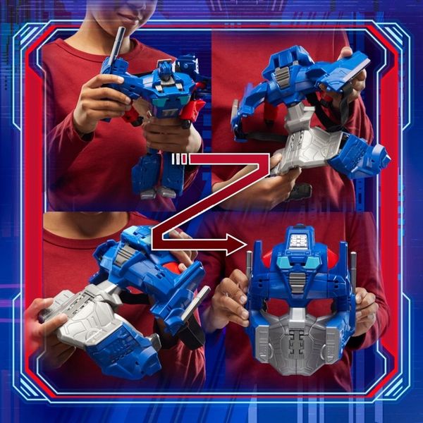 Transformers Maska Figurka Optimus Prime 2w1 transformująca Hasbro F9182 zdjęcie 12