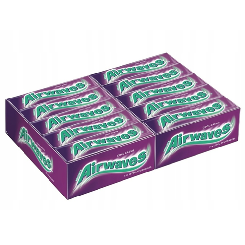 Airwaves Cool Cassis Guma do żucia bez cukru 14 g x 30 sztuk na Arena.pl