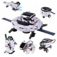 ROBOT SOLARNY 6w1 ZESTAW KONSTRUKCYJNY ZABAWKA DO DZIECI MINI PANEL ZI-02-2