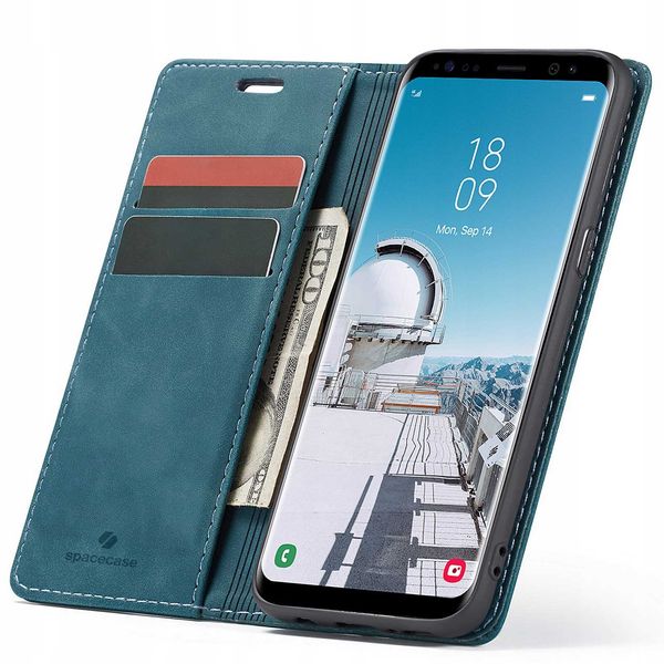 Spacecase Wallet Galaxy S8 Blue zdjęcie 1