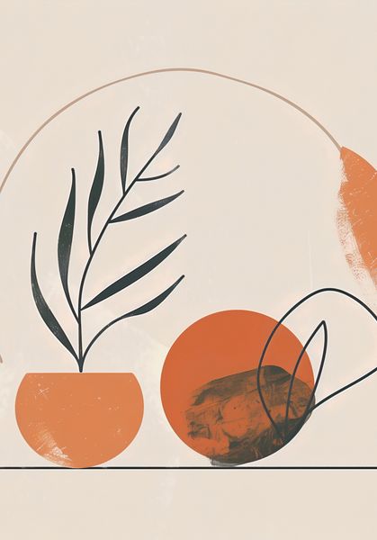 Plakat 70x100cm Tonacja Pasteli zdjęcie 1