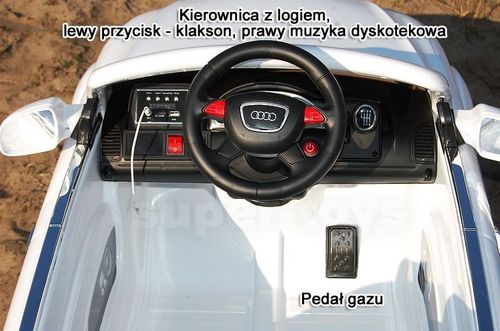 Samochód AUDI Q7 akum + pilot na Arena.pl