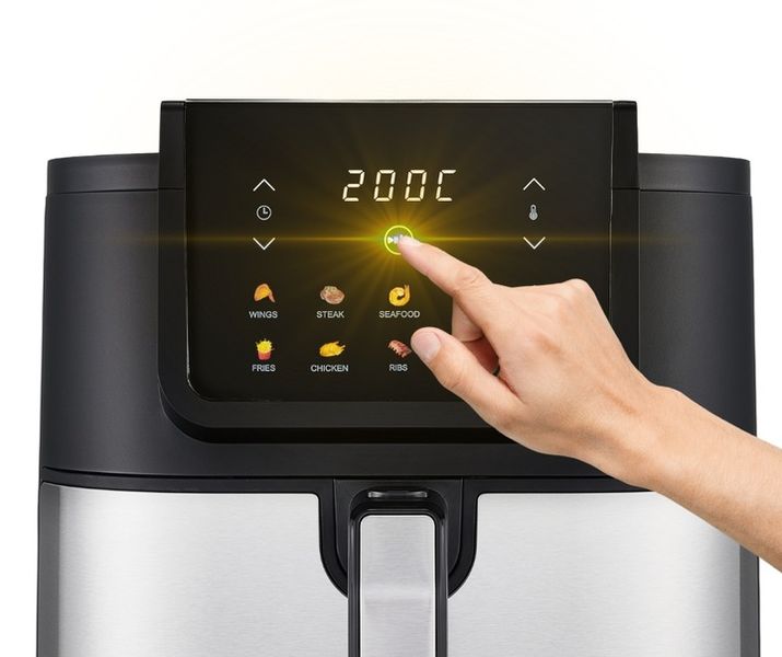 Frytkownica Beztłuszczowa Air Fryer 8L Frytownica BYRGEN Duża Misa XXL zdjęcie 14