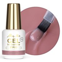 Żel budujący w butelce z pędzelkiem MollyNails Pro Salon Biscotti 15g