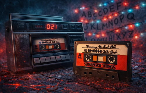 Stranger Things – Kaseta Max (Vecna & Demogorgon)  dekoracja kolekcjonerska na Arena.pl