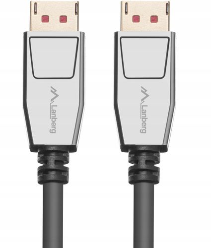 KABEL DISPLAYPORT 8K UHD Przewód DP 1,8m 100%CU HQ na Arena.pl