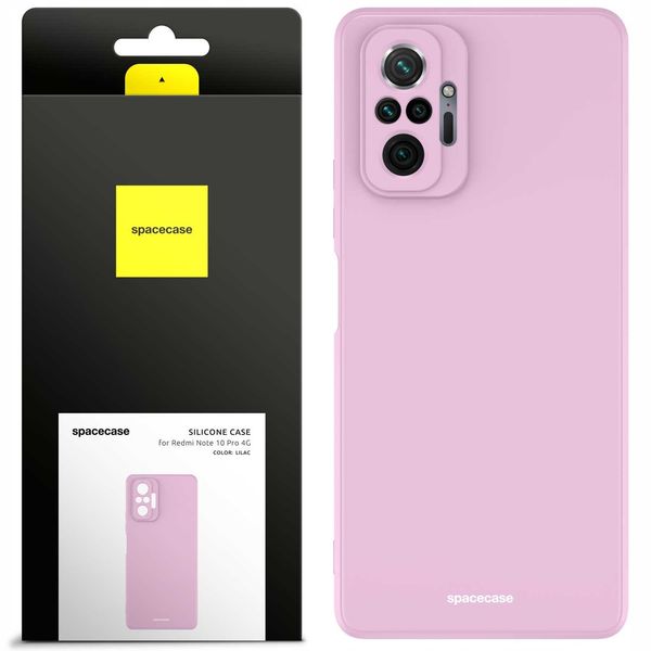 Spacecase Silicone Case Redmi Note 10 Pro Lilac zdjęcie 1