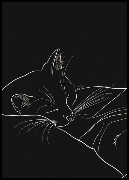 Plakat 64x90cm Nocny Spokój zdjęcie 2