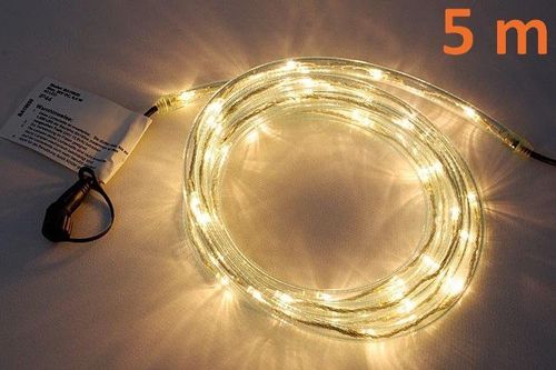 Diled kabel oświetleniowy - 60 LED ciepły biały + zasilanie na Arena.pl