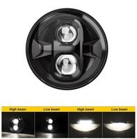 Lampa przednia 7" Full LED 1 szt