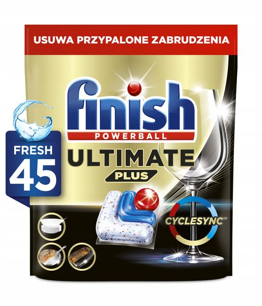 FINISH Kapsułki Ultimate Plus 45 Fresh zdjęcie 4
