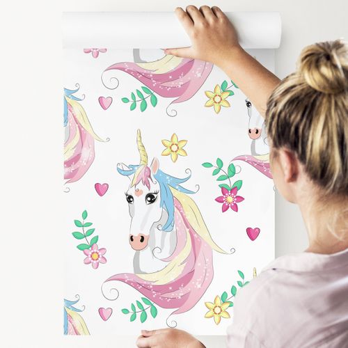 Tapeta Dla Dzieci - Magiczne Jednorożce na Arena.pl