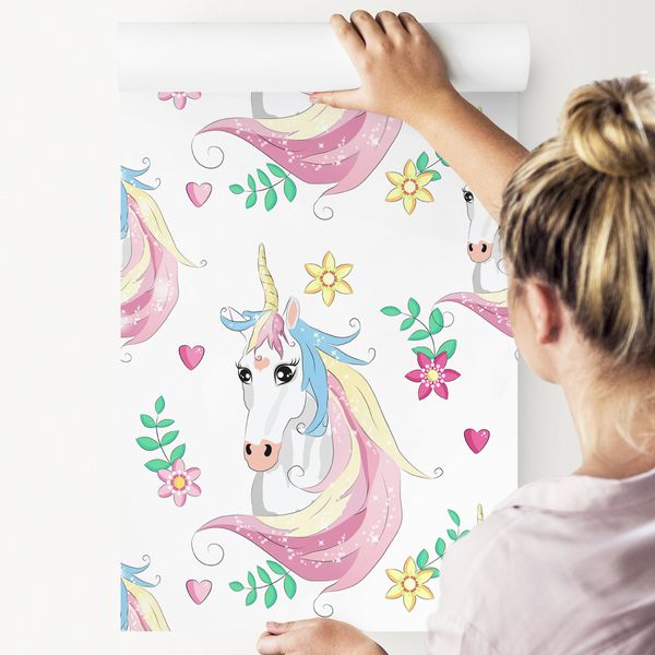 Tapeta Dla Dzieci - Magiczne Jednorożce zdjęcie 4