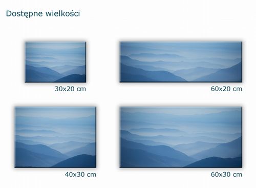 SZKLANA DESKA KUCHENNA 60x20 362c Góry na Arena.pl