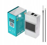 Termostat Wifi 20A wyświetlacz LCD + Wodoodporny Czujnik Sonoff TH Elite