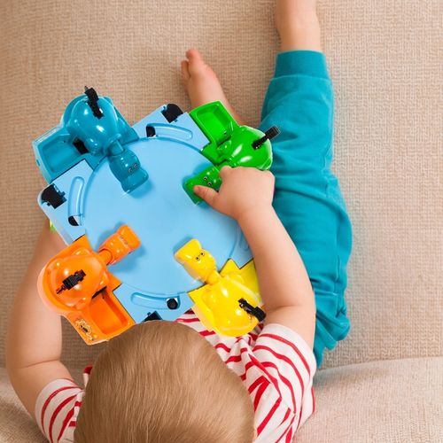 GRA ZRĘCZNOŚCIOWA DLA 4 OSÓB GŁODNE HIPCIE HIPOPOTAM DLA DZIECI RODZINNA na Arena.pl