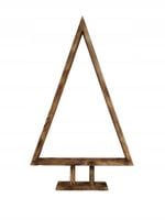 Choinka Drewniana Baza Opalana 80cm