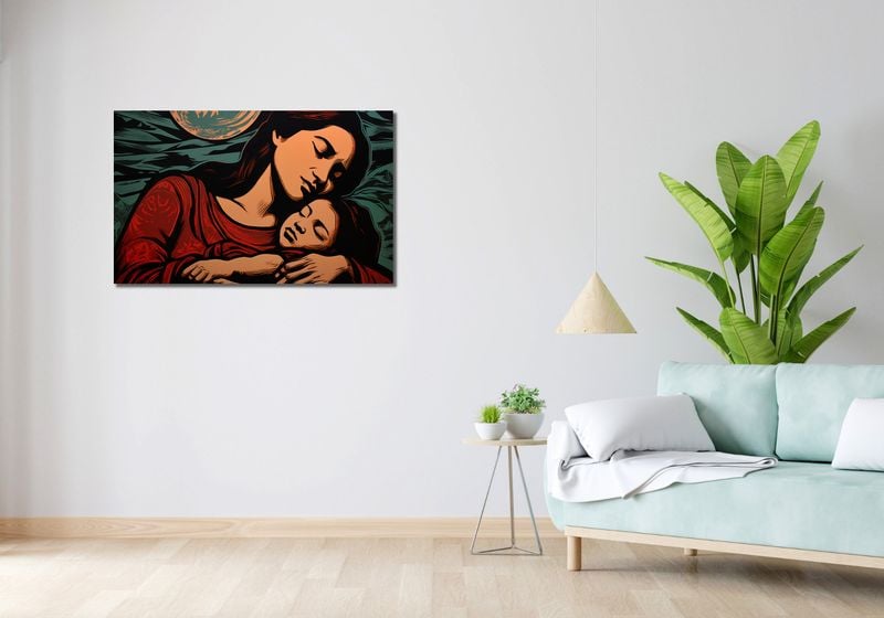 Obraz 100x60cm Matczyne Więzi zdjęcie 2