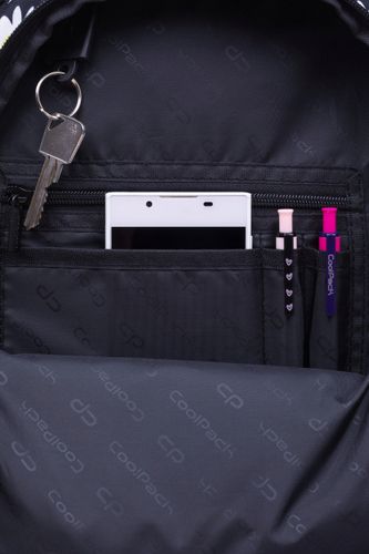 Plecak młodzieżowy Coolpack Base Plus Daisy Black na Arena.pl