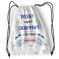 Plecak Dla Tirowca Sportowy Szkolny Worek Torba Z Nadrukiem Ze Zdjęciem