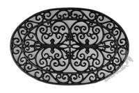 KRATKA WENTYLACYJNA NR 21 OWALNA ŻELIWNA KOMINKOWA ZEWNĘTRZNA WEWNĘTRZNA SIATKA KRATA RUSZT