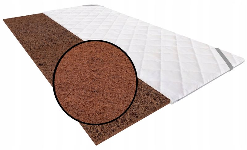 MATERAC NAWIERZCHNIOWY nakładka kokosowa 90x200x2 zdjęcie 2